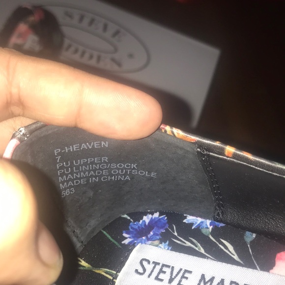 Steve Madden P-Heaven Floral Ballet flats Size 7 - Picture 3 of 5